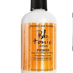 Bumble and bumble Tonic Lotion Primer in Orange and White
